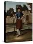 Albanian Soldier-Jean Baptiste Vanmour-Stretched Canvas