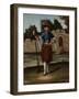 Albanian Soldier-Jean Baptiste Vanmour-Framed Art Print