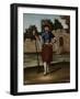 Albanian Soldier-Jean Baptiste Vanmour-Framed Art Print