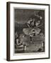 Albanian War-Dance in the Camp Near Dulcigno, During the Feast of the Ramazan-Richard Caton Woodville II-Framed Giclee Print