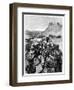 Albanians from Scutari Cross the Boyana to Occupy Dulcigno, 1880-Richard Caton Woodville II-Framed Giclee Print
