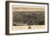 Albany 1879 Bird's Eye View-null-Framed Giclee Print