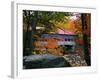 Albany Bridge Above Swift River-James Randklev-Framed Photographic Print