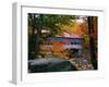 Albany Bridge Above Swift River-James Randklev-Framed Photographic Print