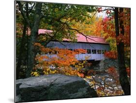 Albany Bridge Above Swift River-James Randklev-Mounted Photographic Print