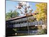 Albany Covered Bridge Over Swift River, Kangamagus Highway, New Hampshire, USA-Fraser Hall-Mounted Premium Photographic Print