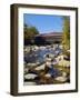 Albany Covered Bridge, Swift River, Kangamagus Highway, New Hampshire, USA-Fraser Hall-Framed Photographic Print