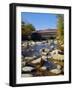 Albany Covered Bridge, Swift River, Kangamagus Highway, New Hampshire, USA-Fraser Hall-Framed Photographic Print