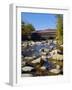 Albany Covered Bridge, Swift River, Kangamagus Highway, New Hampshire, USA-Fraser Hall-Framed Photographic Print