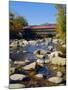 Albany Covered Bridge, Swift River, Kangamagus Highway, New Hampshire, USA-Fraser Hall-Mounted Photographic Print