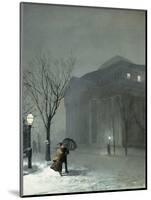 Albany in the Snow, 1871-Walter Launt Palmer-Mounted Giclee Print