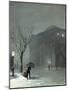 Albany in the Snow, 1871-Walter Launt Palmer-Mounted Giclee Print