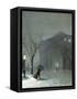 Albany in the Snow-Walter Launt Palmer-Framed Stretched Canvas