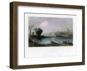 Albany, New York, USA, 1837-C Cousen-Framed Giclee Print