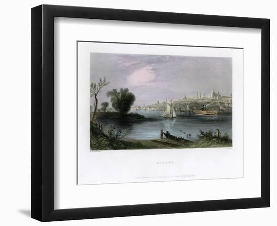 Albany, New York, USA, 1837-C Cousen-Framed Giclee Print