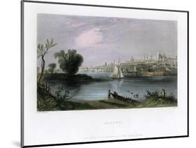 Albany, New York, USA, 1837-C Cousen-Mounted Giclee Print