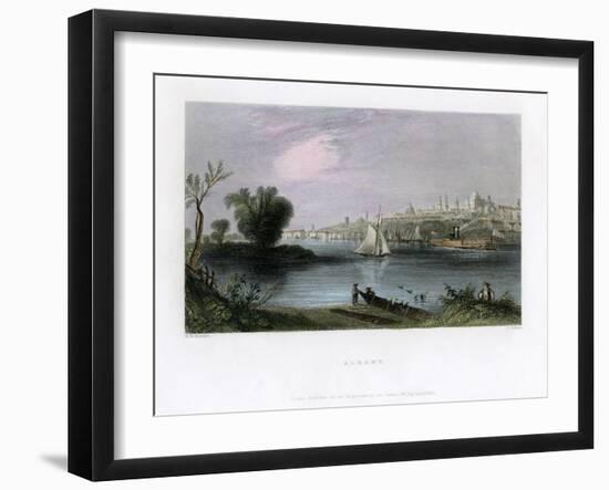 Albany, New York, USA, 1837-C Cousen-Framed Giclee Print