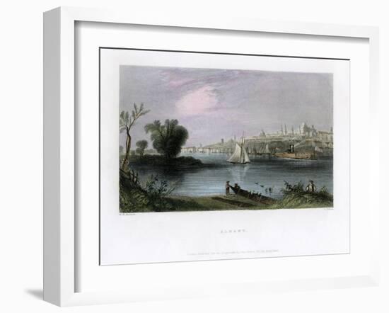 Albany, New York, USA, 1837-C Cousen-Framed Giclee Print