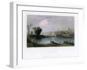 Albany, New York, USA, 1837-C Cousen-Framed Giclee Print