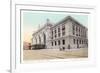 Albany Train Station-null-Framed Art Print