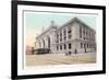 Albany Train Station-null-Framed Art Print