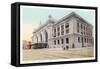 Albany Train Station-null-Framed Stretched Canvas