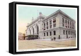 Albany Train Station-null-Framed Stretched Canvas