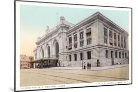 Albany Train Station-null-Mounted Art Print