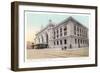 Albany Train Station-null-Framed Premium Giclee Print