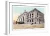 Albany Train Station-null-Framed Premium Giclee Print