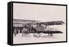 Albatros, a Bulgarian Military Aircraft, 1912-13-null-Framed Stretched Canvas