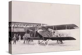 Albatros, a Bulgarian Military Aircraft, 1912-13-null-Stretched Canvas