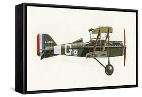 Albatros C III-English School-Framed Stretched Canvas