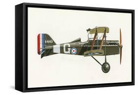 Albatros C III-English School-Framed Stretched Canvas