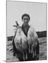 Albatross Killed for Food by Tristan Da Cunha Islander-Carl Mydans-Mounted Photographic Print