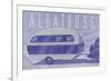 Albatross Travel Trailer-null-Framed Premium Giclee Print