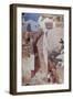 Albayzin in Granada, by Joaquin Sorolla Y Bastida-null-Framed Premium Giclee Print