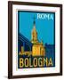 Albergo Bologna, Roma-null-Framed Art Print