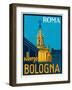 Albergo Bologna, Roma-null-Framed Art Print