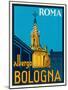 Albergo Bologna, Roma-Found Image Press-Mounted Giclee Print