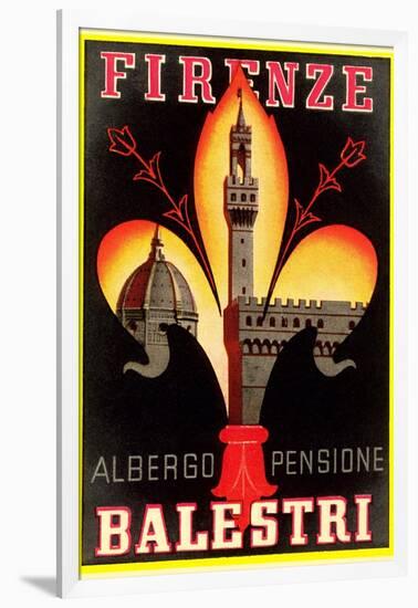 Albergo Pensione Balestri, Firenze-null-Framed Art Print