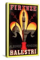 Albergo Pensione Balestri, Firenze-Found Image Press-Stretched Canvas
