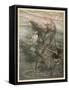 Alberich and Rhinemaidens-Arthur Rackham-Framed Stretched Canvas