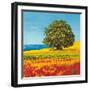 Albero sul mare I-Giorgio Arnolfi-Framed Art Print