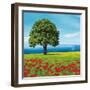 Albero sul mare II-Giorgio Arnolfi-Framed Art Print