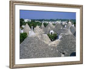 Alberobello, Typical Houses, Apulia (Puglia), Italy-Bruno Morandi-Framed Photographic Print