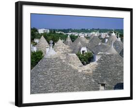 Alberobello, Typical Houses, Apulia (Puglia), Italy-Bruno Morandi-Framed Photographic Print