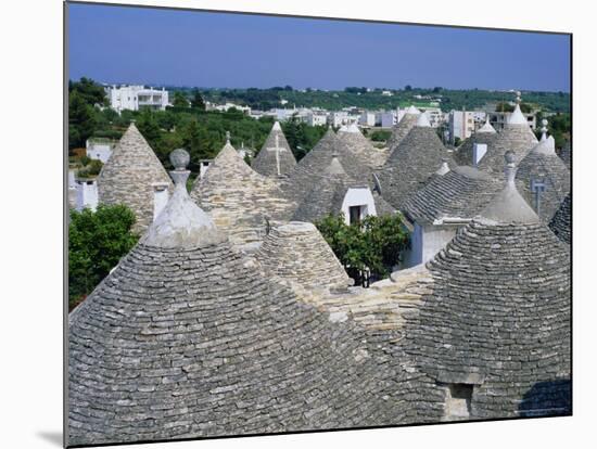 Alberobello, Typical Houses, Apulia (Puglia), Italy-Bruno Morandi-Mounted Photographic Print