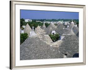 Alberobello, Typical Houses, Apulia (Puglia), Italy-Bruno Morandi-Framed Photographic Print