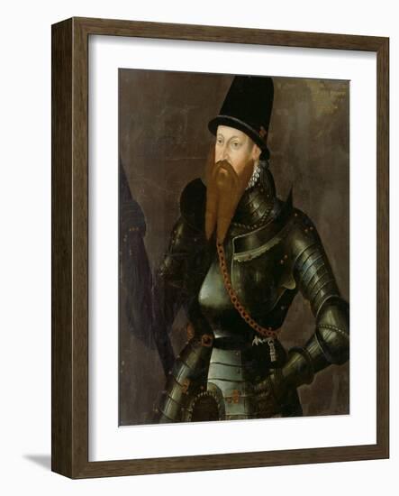 Albert Alcibiades, Margrave of Brandenburg-Kulmbach, 1557-null-Framed Giclee Print